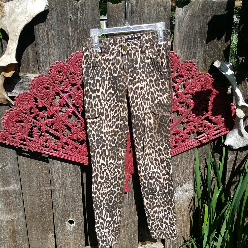 Leopard pants